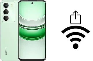 Générer un QR code avec la clé Wifi sur un Realme C73