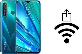 Générer un QR code avec la clé Wifi sur un Realme 5 Pro
