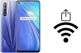Générer un QR code avec la clé Wifi sur un Realme X3 5G