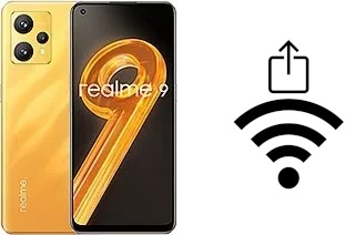 Générer un QR code avec la clé Wifi sur un Realme 9