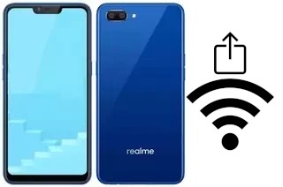 Générer un QR code avec la clé Wifi sur un Realme C1 (2019)