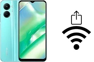 Générer un QR code avec la clé Wifi sur un Realme C33 2023