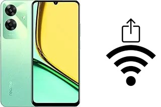 Générer un QR code avec la clé Wifi sur un Realme C61