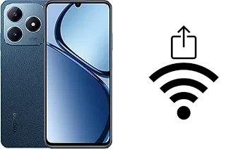 Générer un QR code avec la clé Wifi sur un Realme C63