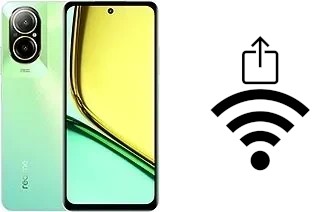 Générer un QR code avec la clé Wifi sur un Realme 12 Lite