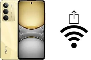 Générer un QR code avec la clé Wifi sur un Realme C75