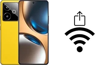 Générer un QR code avec la clé Wifi sur un Realme GT 7T