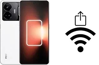 Générer un QR code avec la clé Wifi sur un Realme GT Neo 5