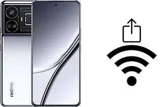 Générer un QR code avec la clé Wifi sur un Realme GT5