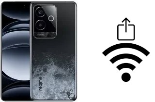 Générer un QR code avec la clé Wifi sur un Realme GT6 (China)