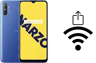 Générer un QR code avec la clé Wifi sur un Realme Narzo 10A