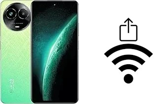 Générer un QR code avec la clé Wifi sur un Realme Narzo 60x