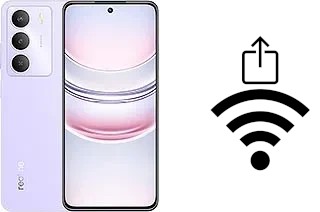 Générer un QR code avec la clé Wifi sur un Realme Narzo 80 Lite