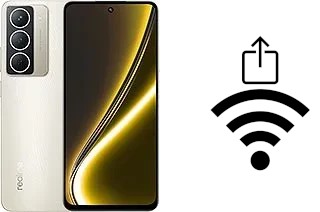Générer un QR code avec la clé Wifi sur un Realme Narzo 80x