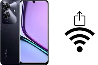 Générer un QR code avec la clé Wifi sur un Realme Note 60