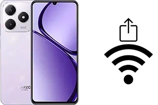 Générer un QR code avec la clé Wifi sur un Realme Narzo N63