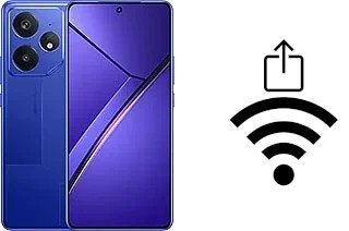 Générer un QR code avec la clé Wifi sur un Realme Neo7