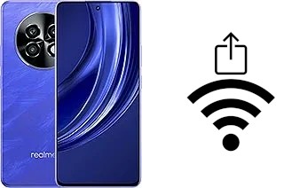 Générer un QR code avec la clé Wifi sur un Realme P1 Speed