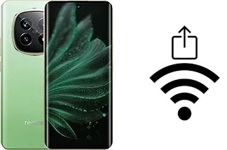 Générer un QR code avec la clé Wifi sur un Realme P2 Pro