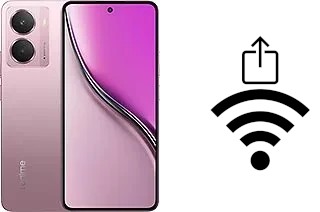 Générer un QR code avec la clé Wifi sur un Realme P3