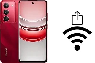 Générer un QR code avec la clé Wifi sur un Realme V60 pro
