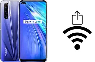 Générer un QR code avec la clé Wifi sur un Realme X50m 5G