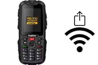 Générer un QR code avec la clé Wifi sur un RugGear RG310 Voyager