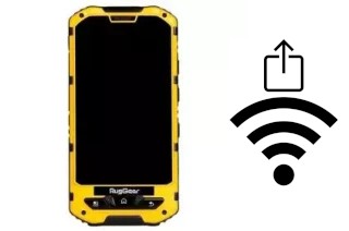 Générer un QR code avec la clé Wifi sur un RugGear RG960 Apex