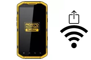 Générer un QR code avec la clé Wifi sur un RugGear RG970 Partner