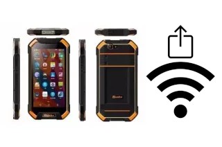 Générer un QR code avec la clé Wifi sur un Runbo F1 plus