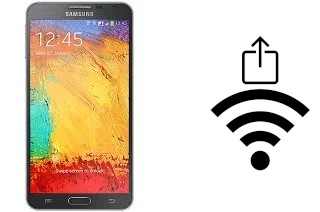 Générer un QR code avec la clé Wifi sur un Samsung Galaxy Note 3 Neo Duos