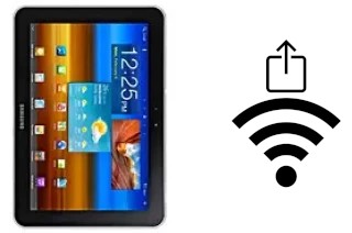 Générer un QR code avec la clé Wifi sur un Samsung Galaxy Tab 8.9 4G P7320T