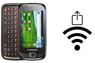 Générer un QR code avec la clé Wifi sur un Samsung Galaxy 551
