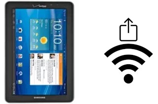Générer un QR code avec la clé Wifi sur un Samsung Galaxy Tab 7.7 LTE I815