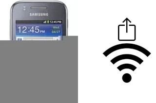 Générer un QR code avec la clé Wifi sur un Samsung Galaxy Y TV S5367