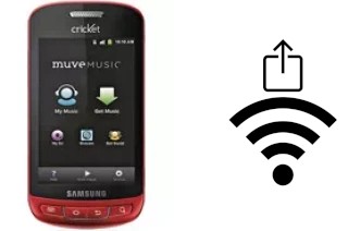 Générer un QR code avec la clé Wifi sur un Samsung R720 Admire