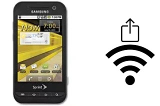 Générer un QR code avec la clé Wifi sur un Samsung Conquer 4G