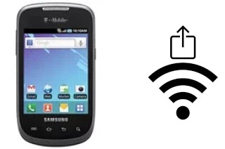 Générer un QR code avec la clé Wifi sur un Samsung Dart T499