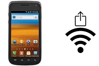 Générer un QR code avec la clé Wifi sur un Samsung Exhibit II 4G T679