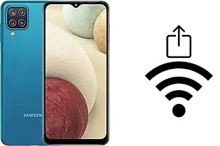 Générer un QR code avec la clé Wifi sur un Samsung Galaxy A12