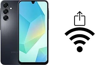 Générer un QR code avec la clé Wifi sur un Samsung Galaxy A16
