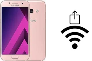 Générer un QR code avec la clé Wifi sur un Samsung Galaxy A3 (2017)