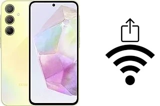 Générer un QR code avec la clé Wifi sur un Samsung Galaxy A35