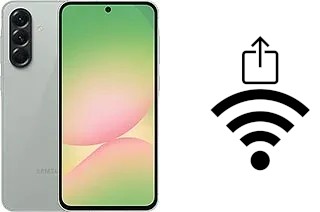 Générer un QR code avec la clé Wifi sur un Samsung Galaxy A56