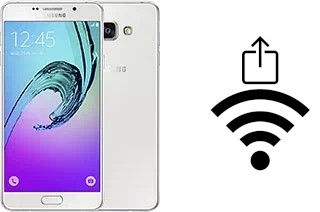 Générer un QR code avec la clé Wifi sur un Samsung Galaxy A7 (2016)