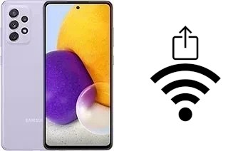 Générer un QR code avec la clé Wifi sur un Samsung Galaxy A72 5G
