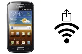 Générer un QR code avec la clé Wifi sur un Samsung Galaxy Ace 2 I8160