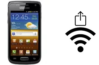 Générer un QR code avec la clé Wifi sur un Samsung Galaxy W I8150