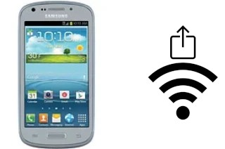 Générer un QR code avec la clé Wifi sur un Samsung Galaxy Axiom R830