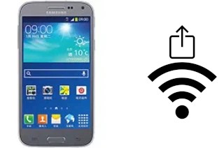 Générer un QR code avec la clé Wifi sur un Samsung Galaxy Beam 2